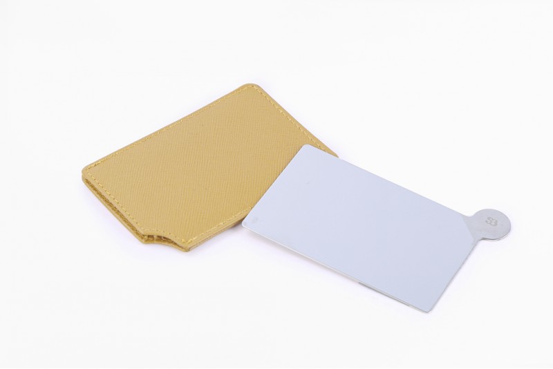 Espejo Con Funda Saffiano Lady