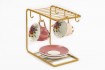 Expositor De 6 Vasos Y Platos 24x23.2x15.3cm Love&home
