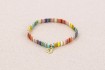 Pulsera Boho Abalorio Tila De Vidrio