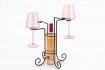 Expositor De Vino Y Copas Love&home