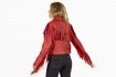 Chaqueta Piel Flecos cortos