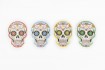 Set De 4 Posavasos Calavera Love&home