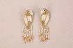 Pendientes Loro abalorios