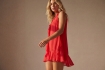 Vestido Corto Volantes