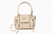 Bolso Amy Satchel de Piel Lavada Vintage