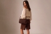 Bolso Baguette de Piel Trenzada Lexie